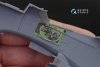 Quinta Studio QD48253 P-51D 3D-Printed & coloured Interior on decal paper ( Tamiya ) 1/48